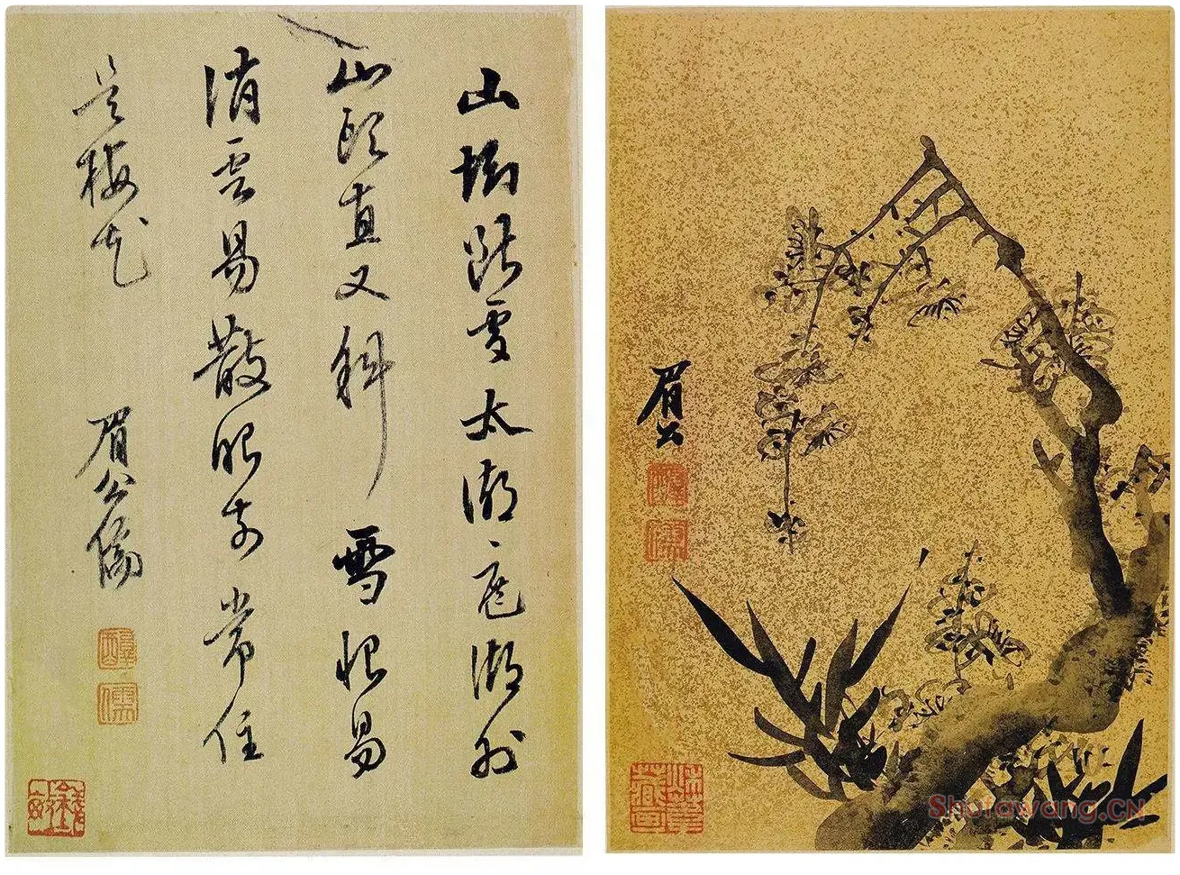 陈继儒书画册页_04