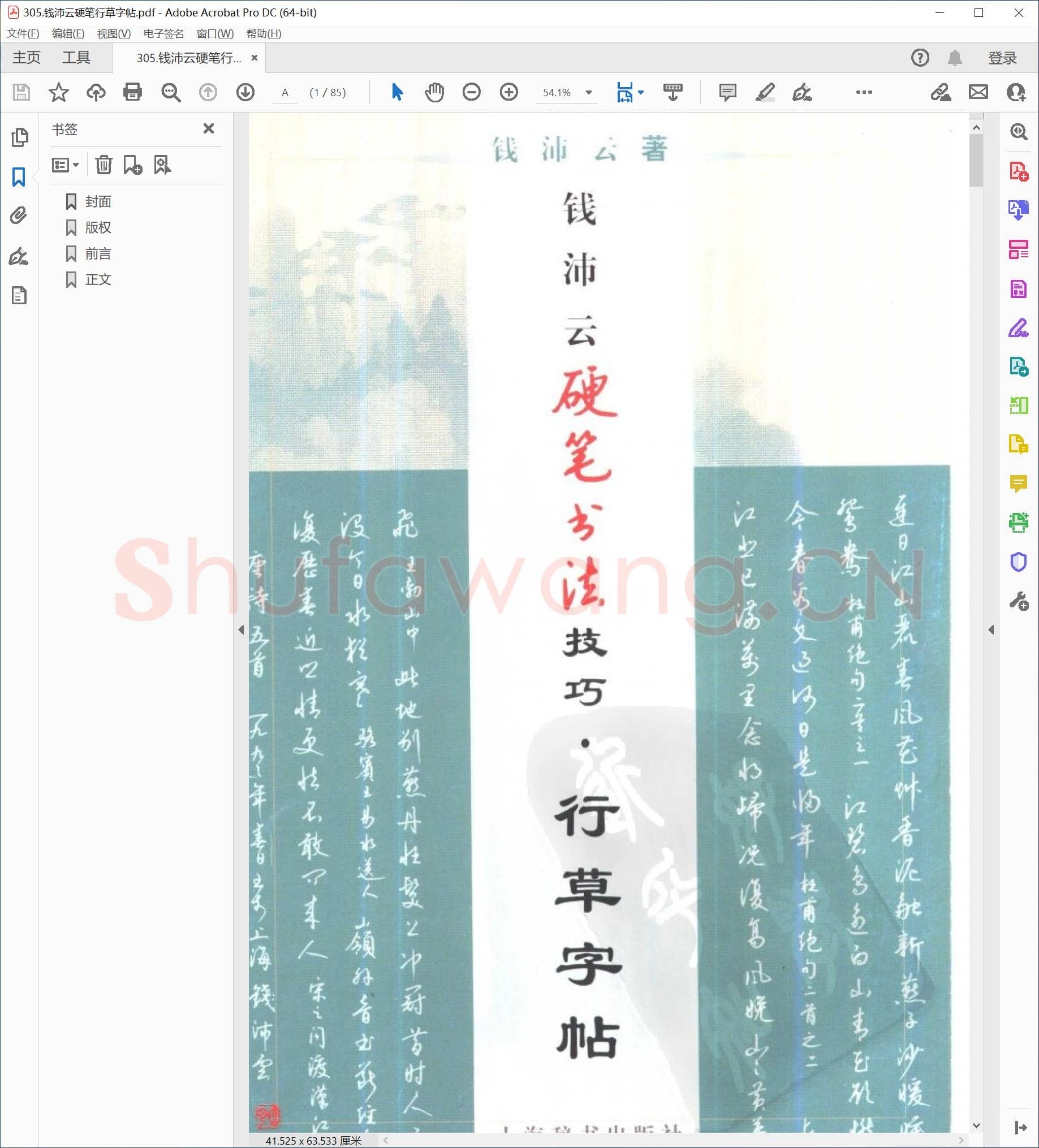 提笔即练字的458套硬笔字帖-305
