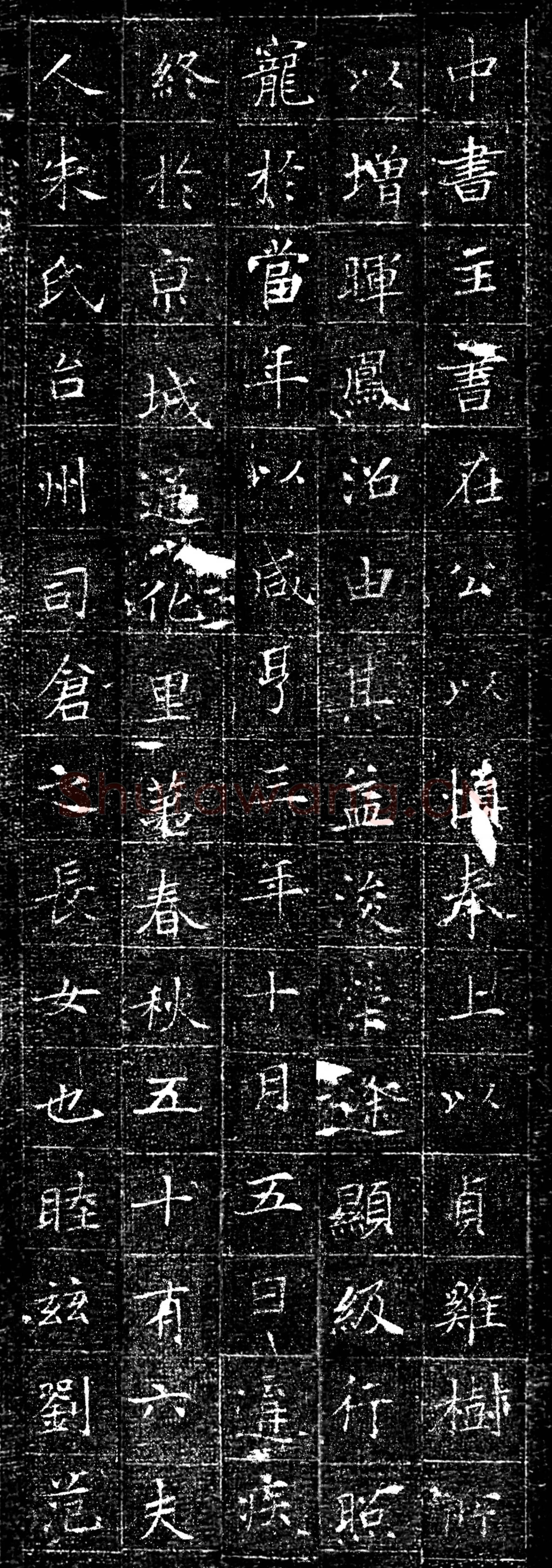 唐代书法《冯承素墓志》欣赏-6