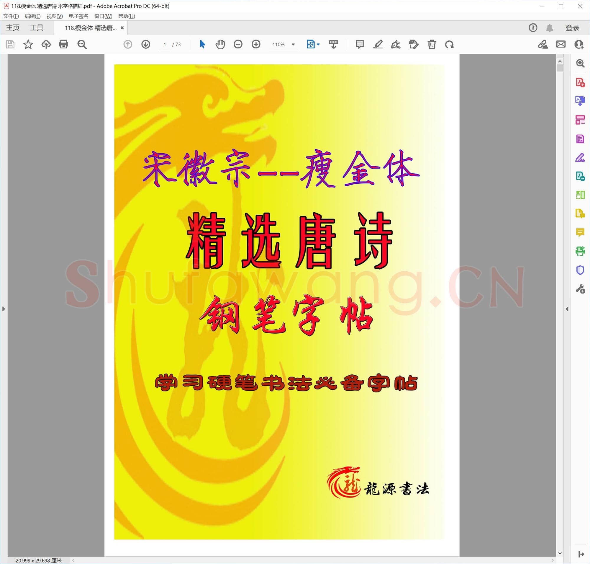 提笔即练字的458套硬笔字帖-118