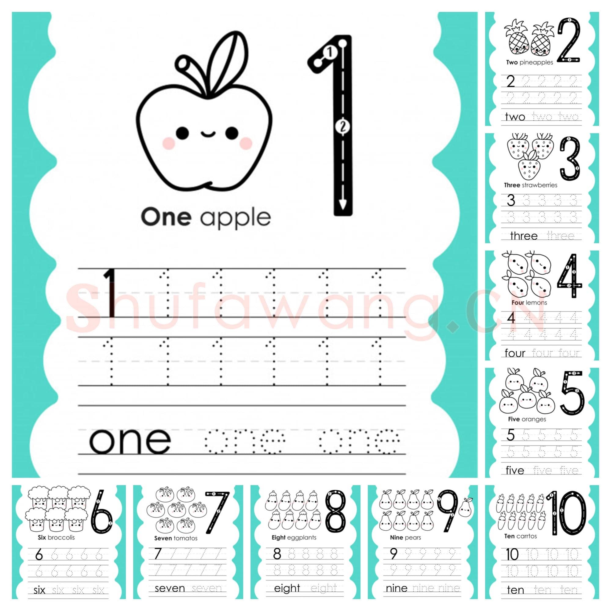 幼儿硬笔书法字帖教学资料大全_11