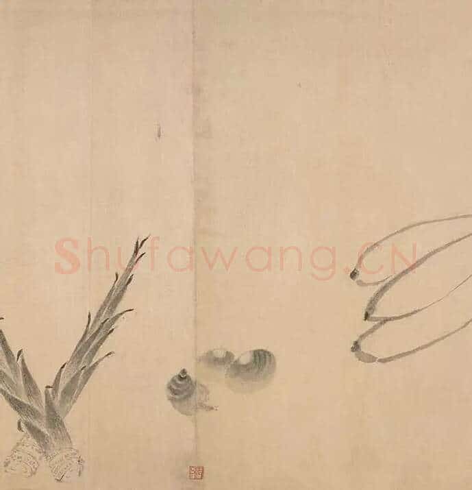 法常《水墨写生图卷》_04