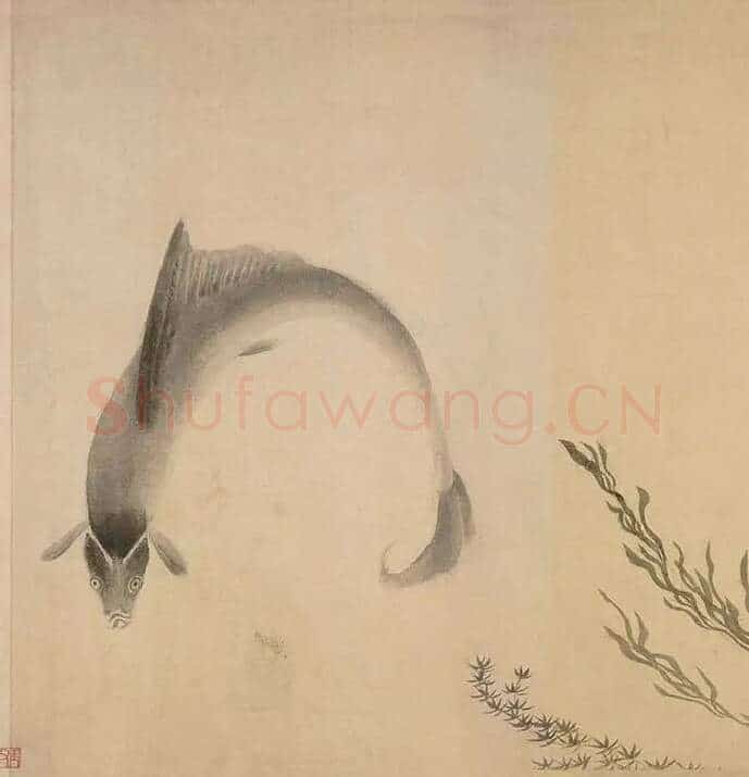 法常《水墨写生图卷》_07