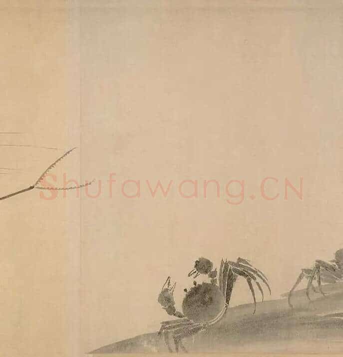 法常《水墨写生图卷》_11