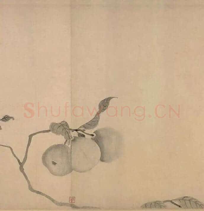 法常《水墨写生图卷》_18