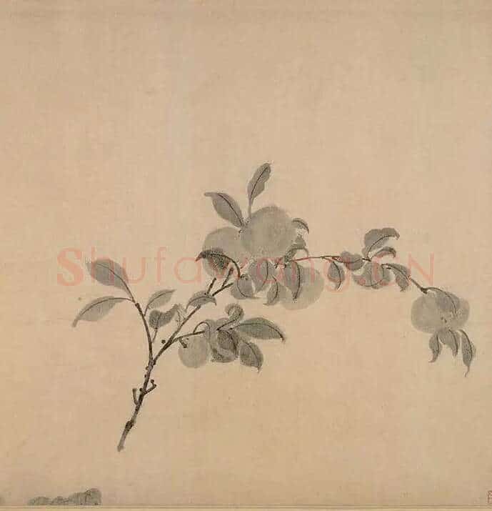 法常《水墨写生图卷》_19