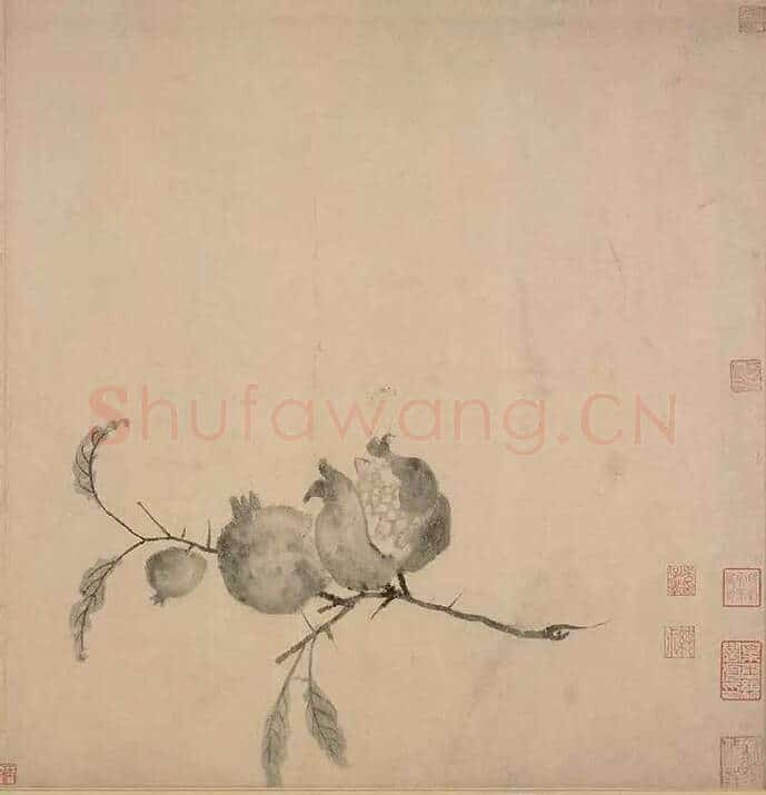 法常《水墨写生图卷》_20