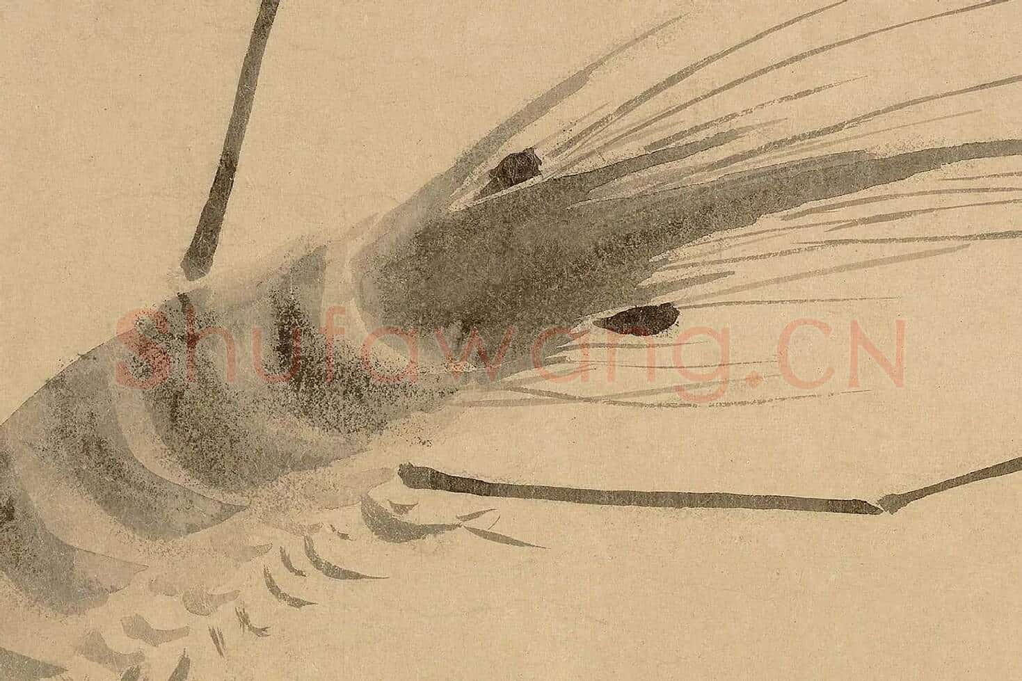 法常《水墨写生图卷》高清大图局部 (15)