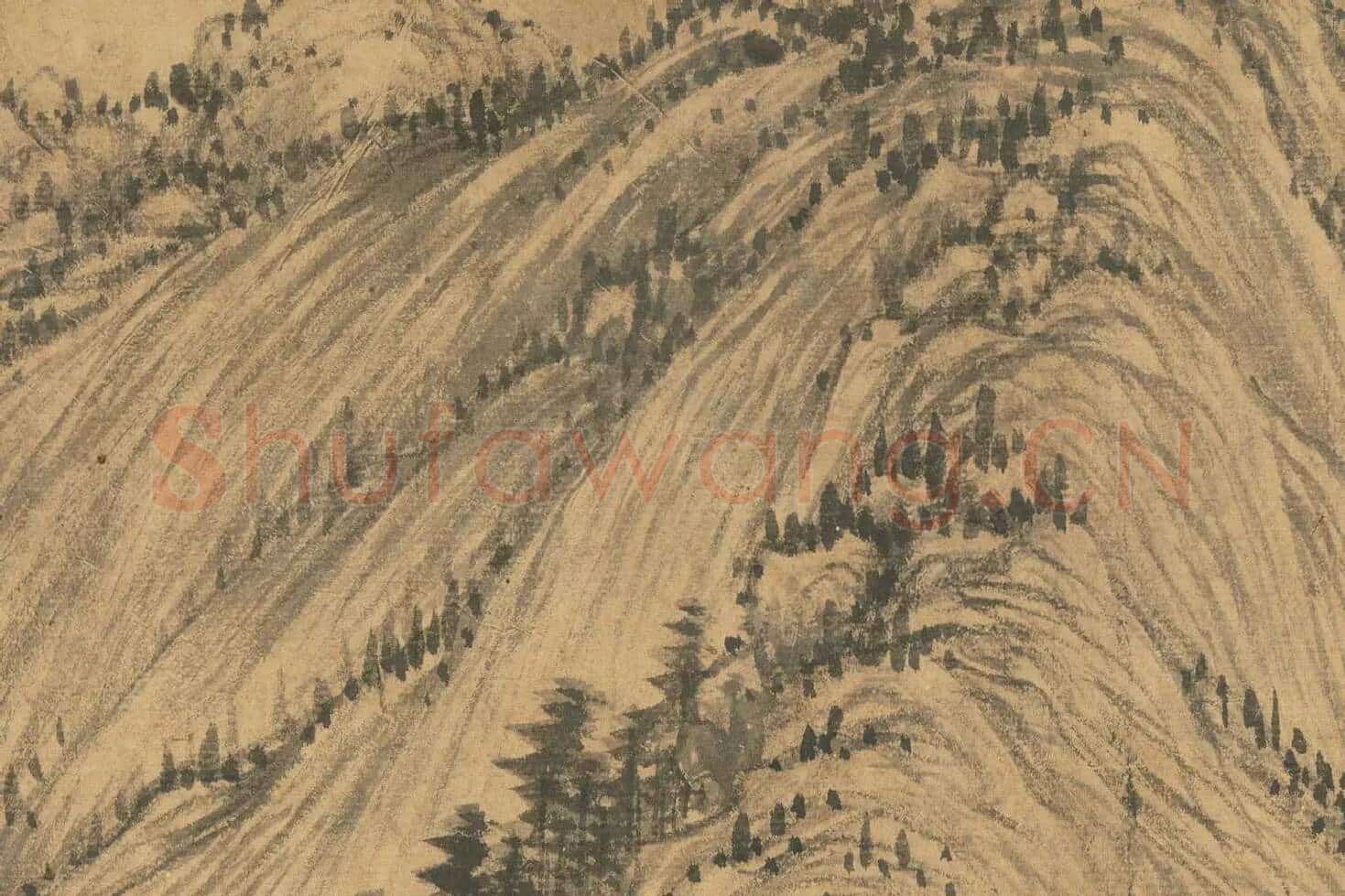 富春山居图子明卷局部 (14)