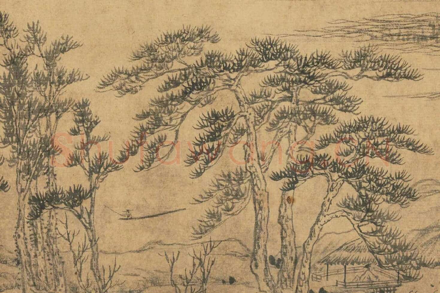 富春山居图子明卷局部 (15)