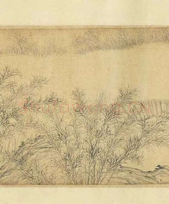 元人山水画集锦卷_26