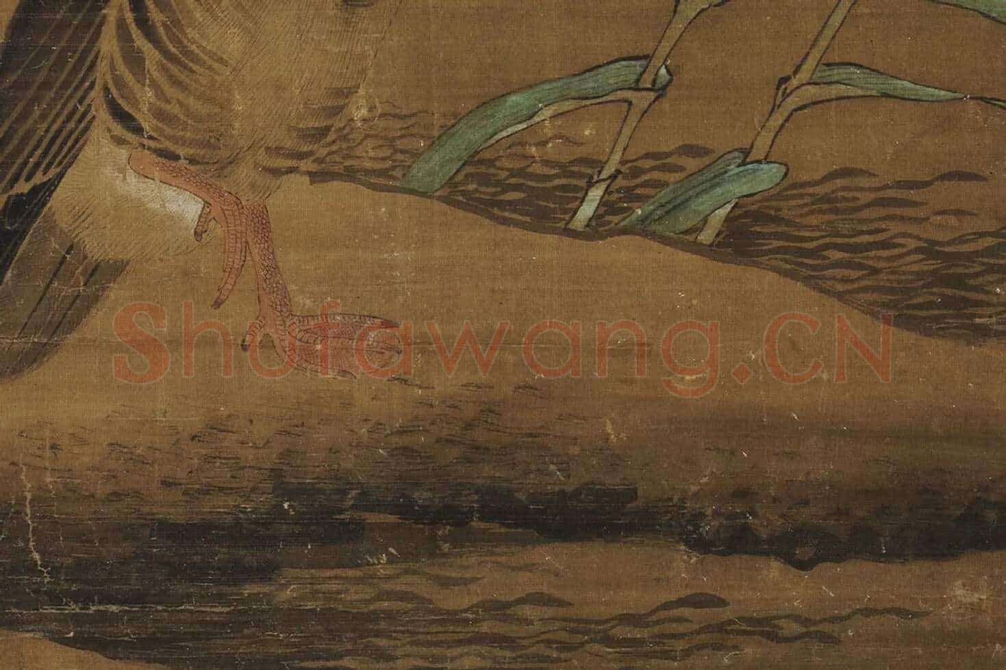 黄居寀《芦雁图》局部 (3)