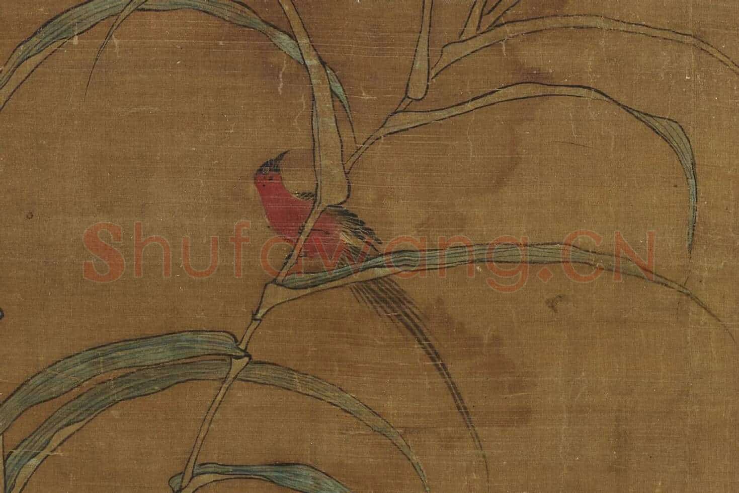 黄居寀《芦雁图》局部 (5)