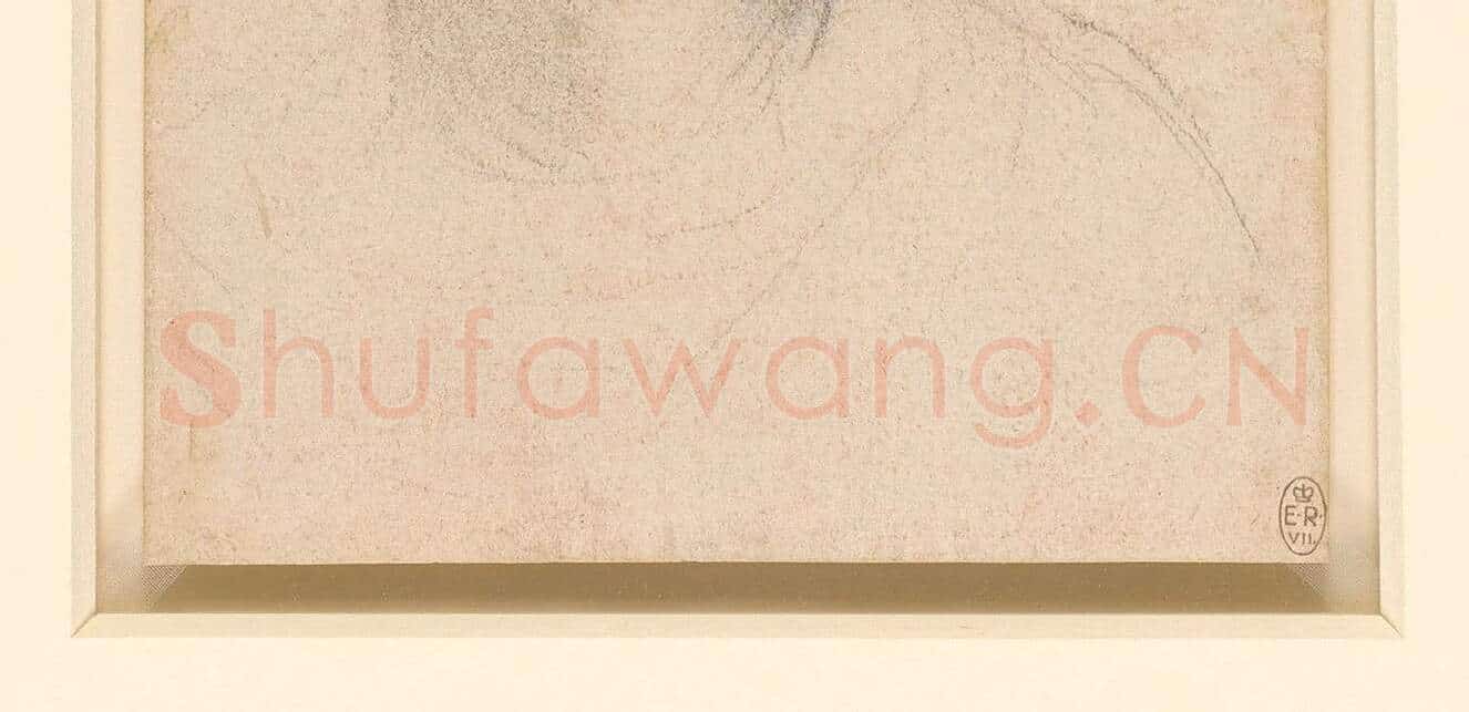 达芬奇素描头像作品《圣安妮肖像》_03