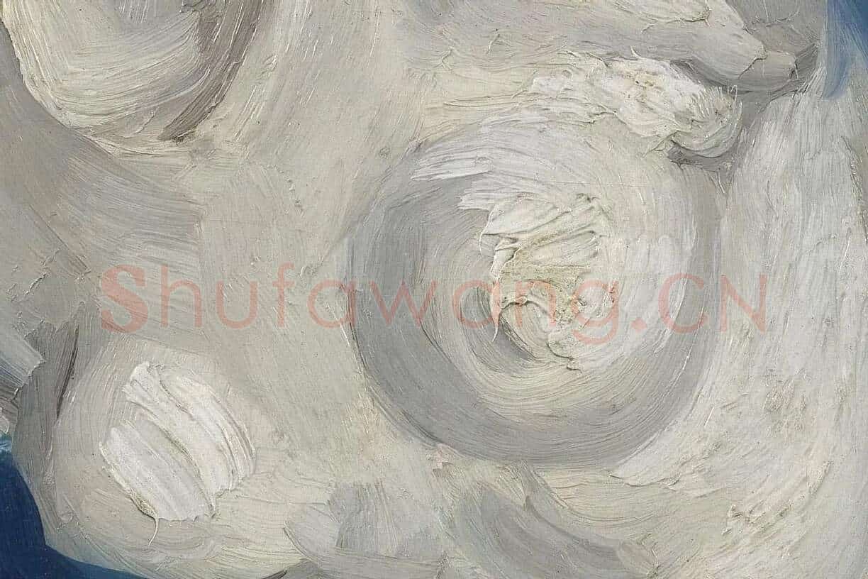 梵高石膏模型油画静物写生系列高清大图局部细节 (4)