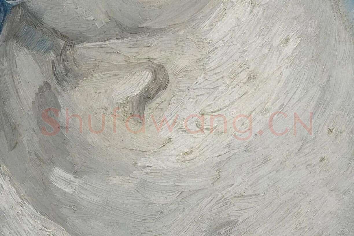 梵高石膏模型油画静物写生系列高清大图局部细节 (5)
