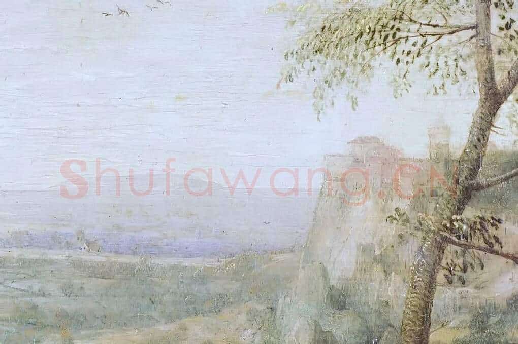 老勃鲁盖尔作品《绞刑架下的舞蹈》局部 (5)