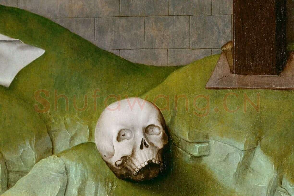 维登作品《耶稣受难双联画》局部 (3)
