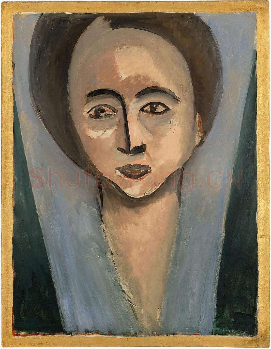 马蒂斯作品《莎拉·斯坦》
