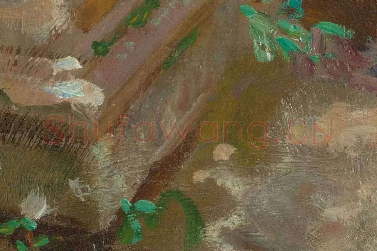 萨金特印象派风格油画作品局部 (7)