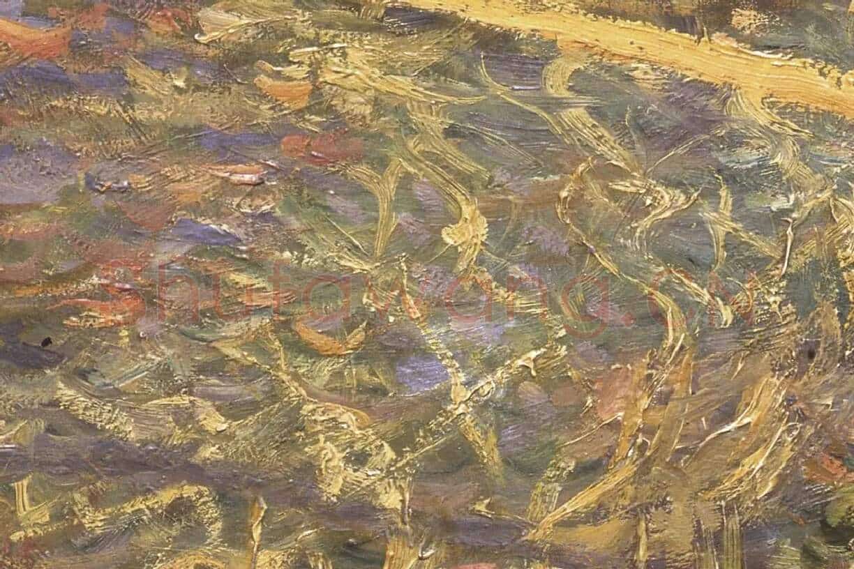 萨金特印象派风格油画作品《钓鱼的男人》 (3)