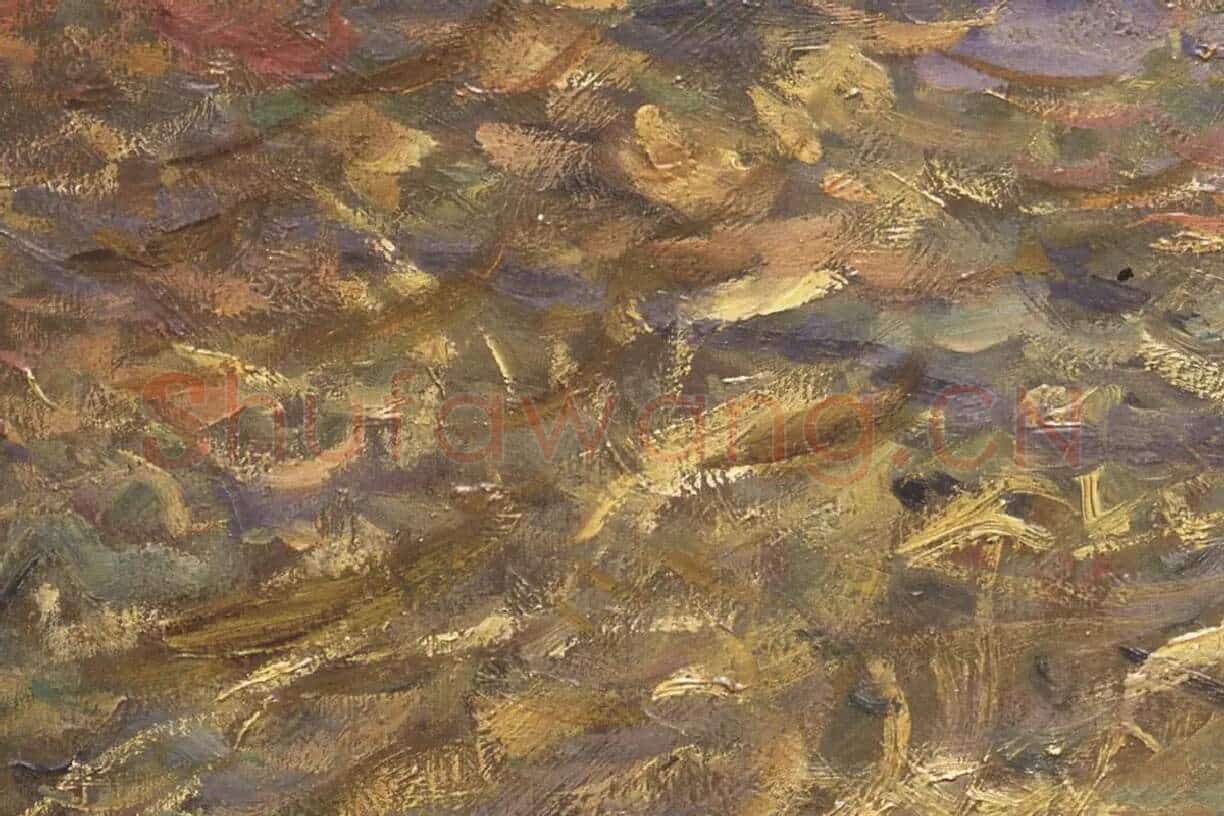 萨金特印象派风格油画作品《钓鱼的男人》 (8)