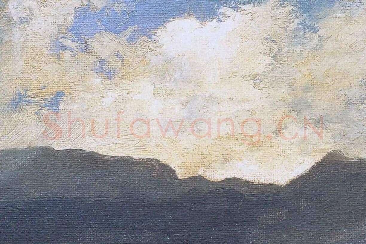 希施金风景作品 岩石与石头局部细节 (5)